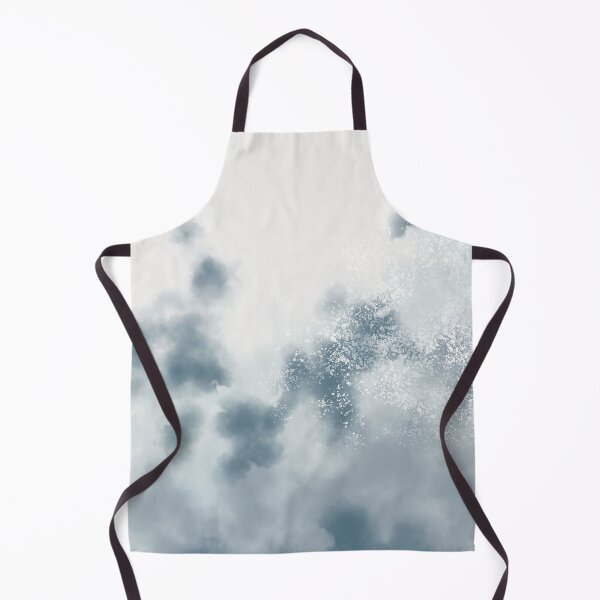Item preview, Modern Abstract Cloud Pattern in Shades of Dusty Blue designed and sold by kasamor.