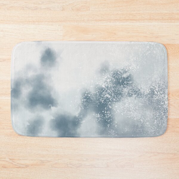 Item preview, Modern Abstract Cloud Pattern in Shades of Dusty Blue designed and sold by kasamor.