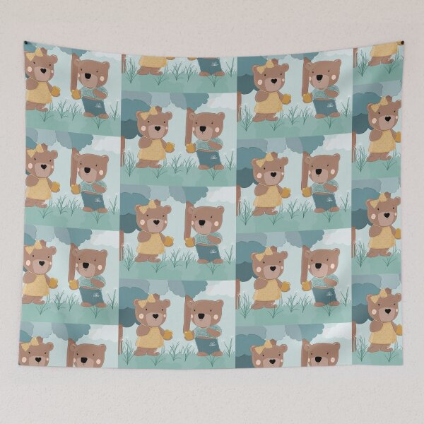 Item preview, I saw 2 bears eating  designed and sold by Kreajuut.