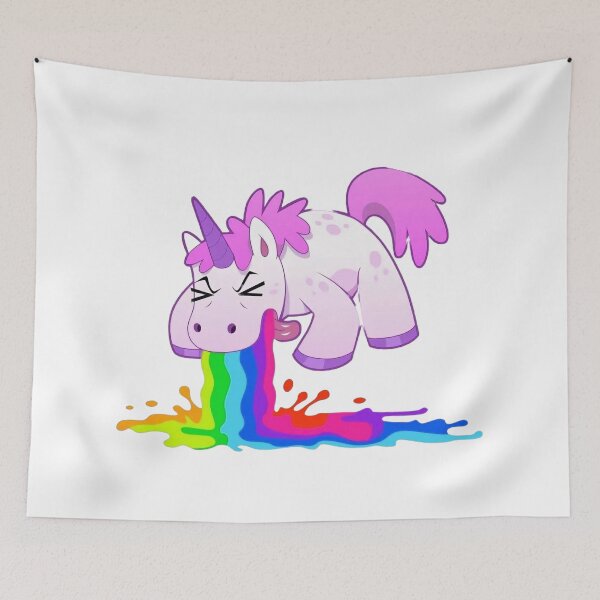 Item preview, Puking unicorn designed and sold by EOne89.