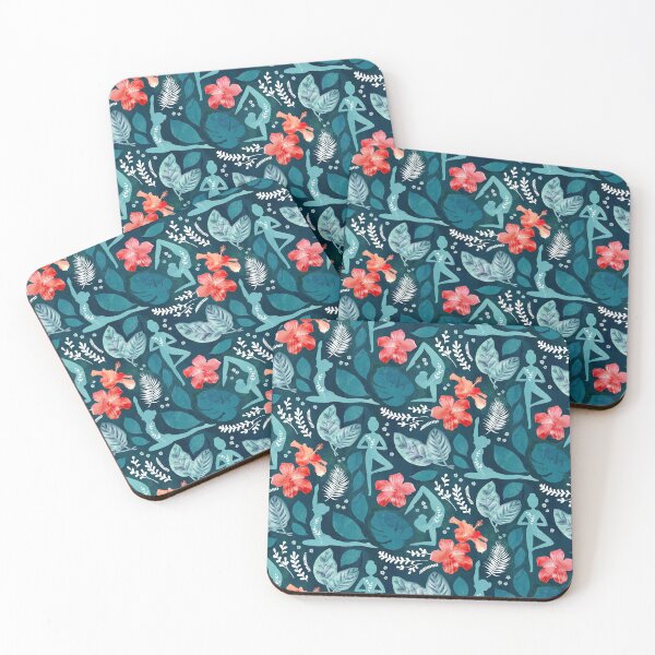 Item preview, Spirit of yoga tropical jungle designed and sold by adenaJ.