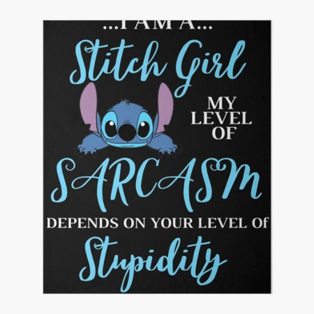 I'm A Stitch Girl Cute Disney Shirts