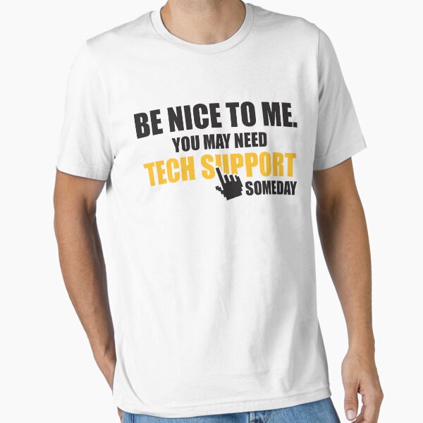 Aperçu de l'œuvre Soyez gentil avec moi. Vous aurez peut-être besoin d'assistance technique un jour créée et vendue par nektarinchen.
