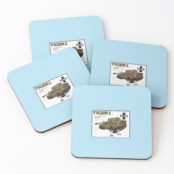 Item preview, Tiger 1 Girls Und Panzer  Sticker designed and sold by JenniferAltop.