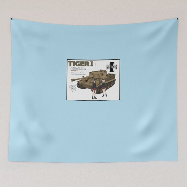 Item preview, Tiger 1 Girls Und Panzer  Sticker designed and sold by JenniferAltop.