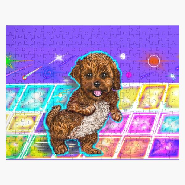 Cavapoo Dog - Jigsaw Puzzle