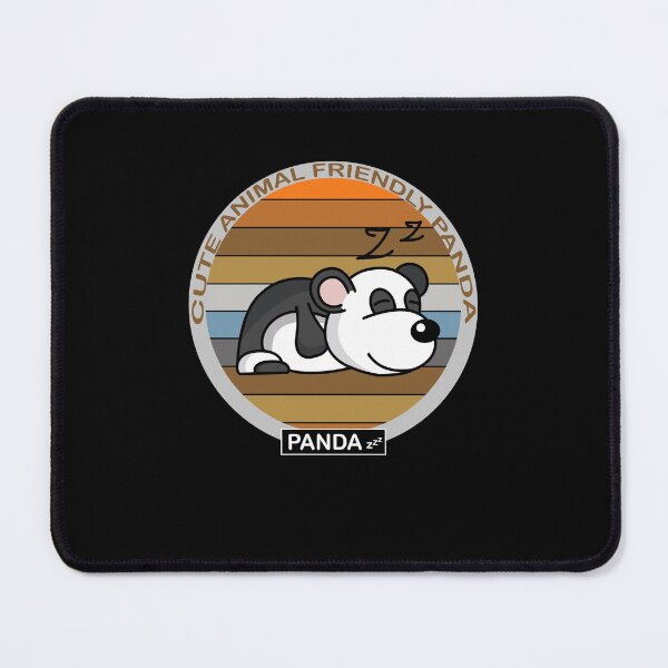 Item preview, cute animal friendly panda - panda zzz designed and sold by JawadBaali.