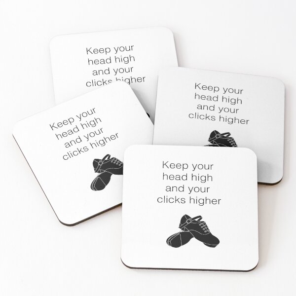 Item preview, Keep Your Head High and Clicks Higher Irish Dancer designed and sold by Shendz.