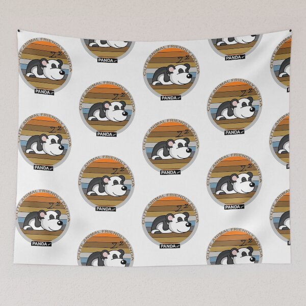 Item preview, cute animal friendly panda - panda zzz designed and sold by JawadBaali.