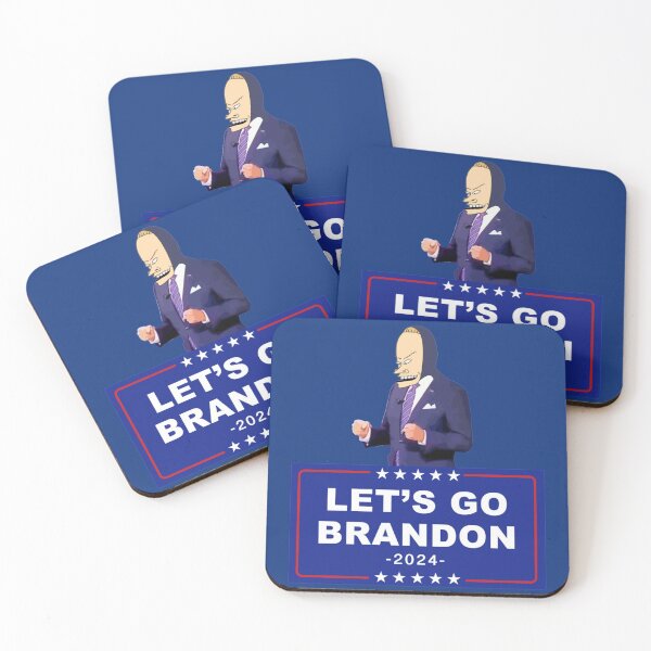 Item preview, Let_s Go Brandon - Funny Joe Biden Cornholio - Bare Shelves Biden   designed and sold by Anitacrooks88.