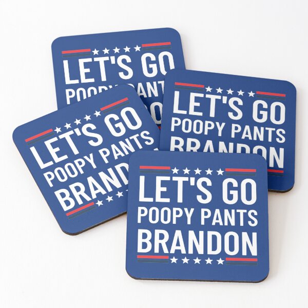 Item preview, Let_s Go Poopy Pants Brandon Trending FJB Funny Anti Bien    designed and sold by Anitacrooks88.
