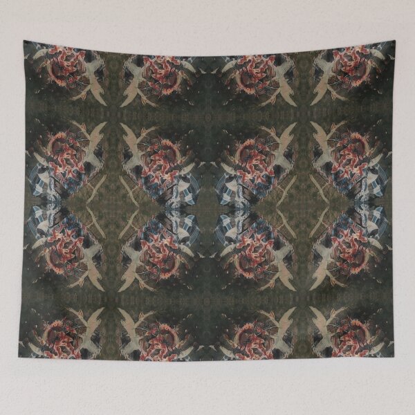 Item preview, Deer Fox Abstract Art designed and sold by DiscoGypsyFish.