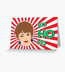 Blanche Devereaux - Die goldene Mädchen-Weihnachtskarte Grußkarte