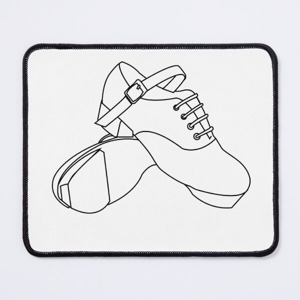 Item preview, Hard Shoes Irish Dancer Line Art designed and sold by Shendz.
