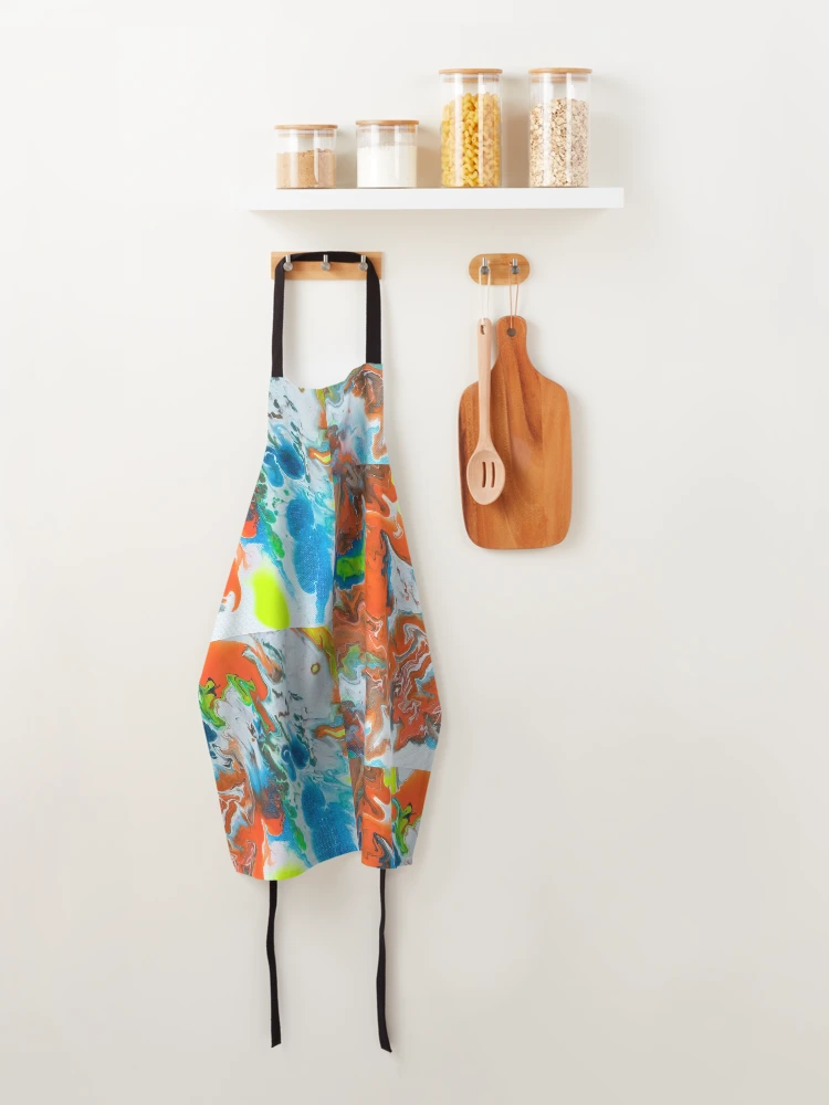Thumbnail 4 of 6, Apron, perspective designed and sold by InfinitePathArt.