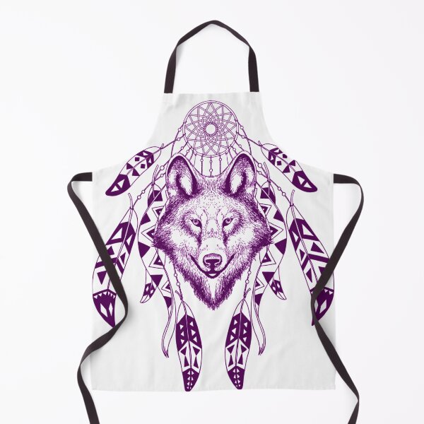 Item preview, Wolf Face And Dream Catcher  designed and sold by Kodika01.