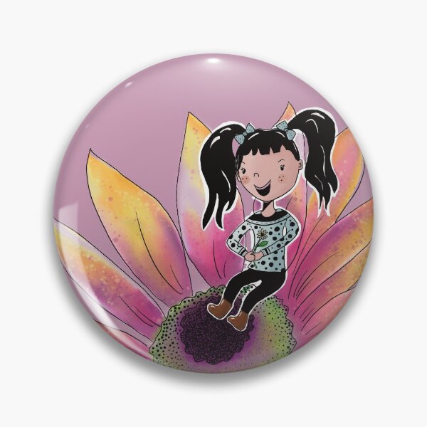 Item preview, Girl sitting on a flower  designed and sold by Kreajuut.
