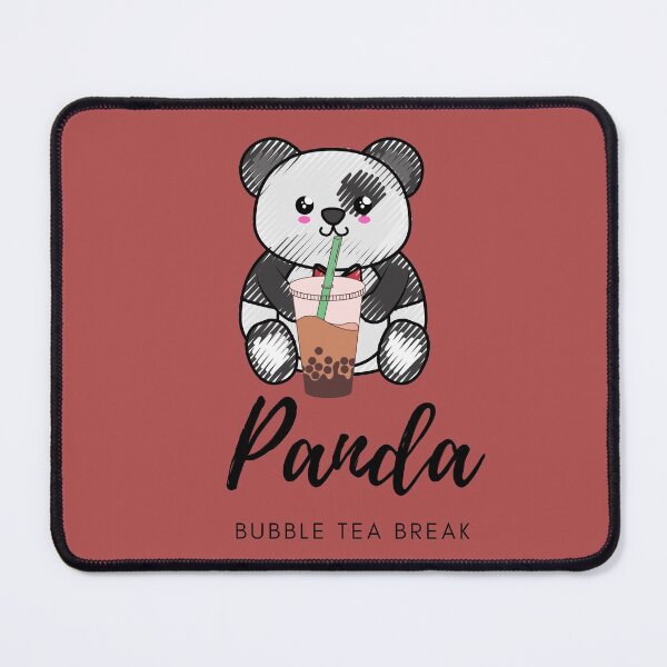Item preview, Panda Bubble Tea Break designed and sold by mench64.