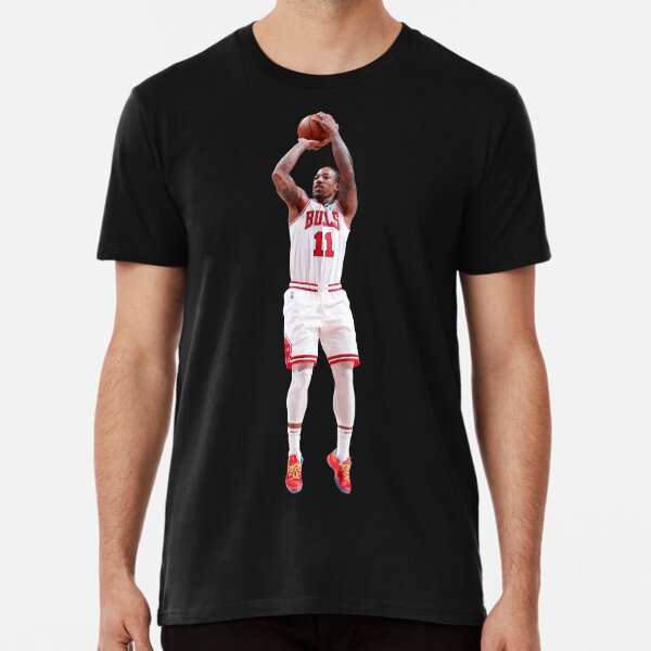 Jordan Men's Chicago Bulls DeMar DeRozan #11 Black Player T-Shirt