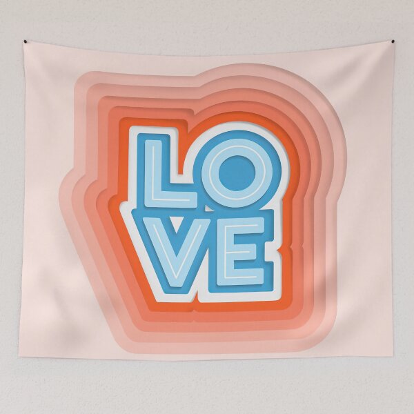 Item preview, LOVE lettering art designed and sold by Kmdc-lettering.
