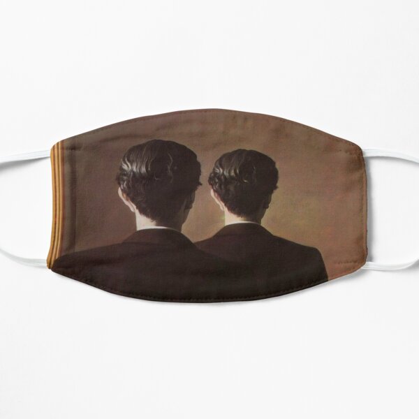 Not to be Reproduced-Rene Magritte Flat Mask