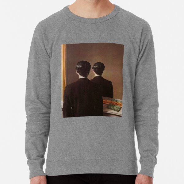 Not to be Reproduced-Rene Magritte Lightweight Sweatshirt