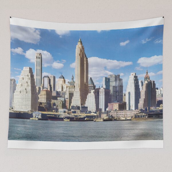 Artikelvorschau, Skyline von New York City, 1932 entworfen und verkauft von AddingColours.