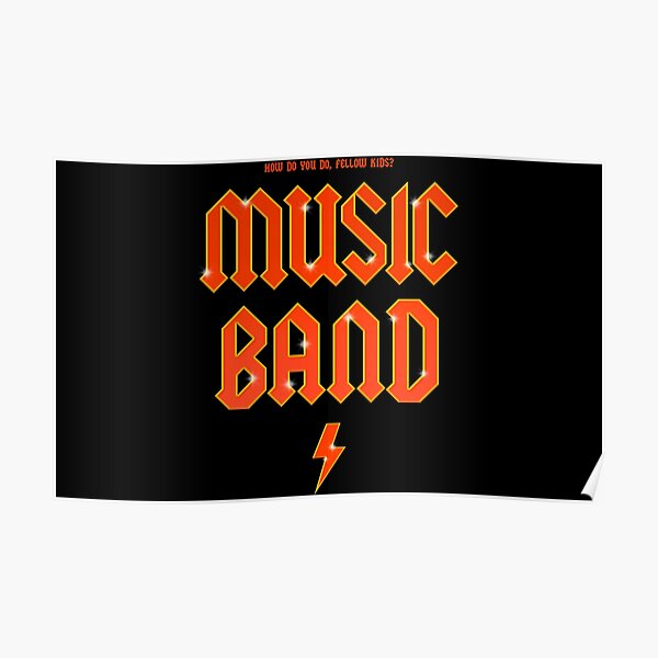 "Buscemi's Music Band Shirt " Poster for Sale by RockOnShirts Redbubble