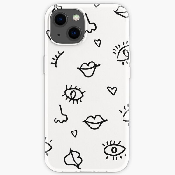 Beaux cas d'iPhone, téléphone de couverture. Coque souple iPhone