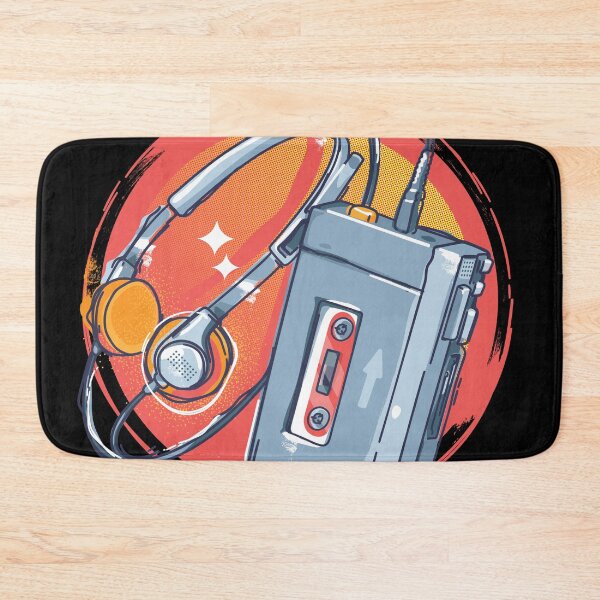 Artikelvorschau, Retro-Sony-Walkman-Illustration entworfen und verkauft von grafikis.