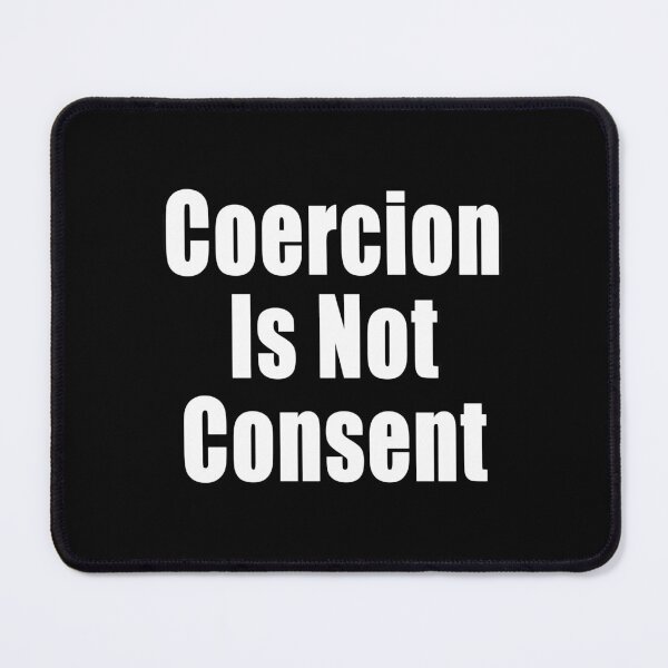 Item preview, Coercion Is Not Consent Freedom Anti Segregation Patriotic Vaccine Mandate designed and sold by Jason Gilbert.