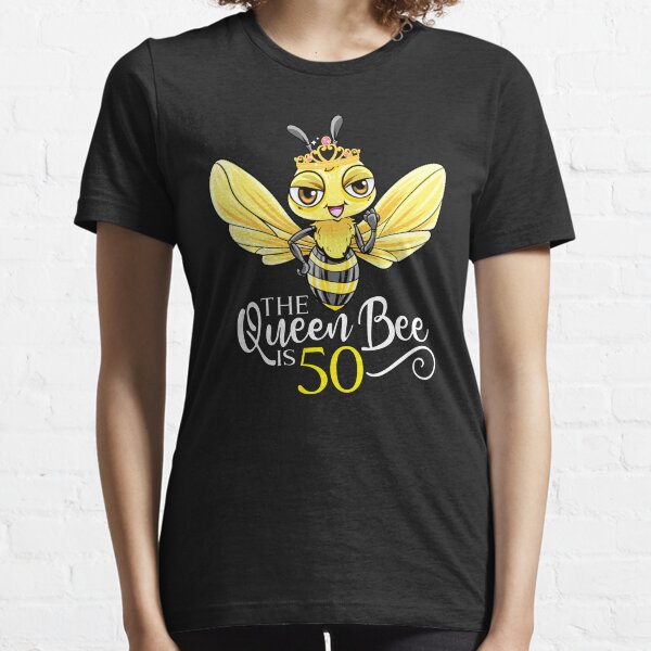 Item preview, The Queen Bee Is 50 - 50th Birthday designed and sold by Meliafroggy.
