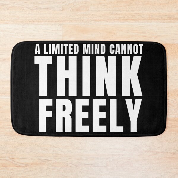 Item preview, a limited mind cannot think freely designed and sold by KingsManKind.