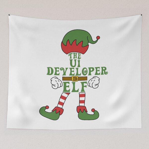 Item preview, The UI Developer Elf Christmas Family Matching Outfits Group Attire designed and sold by onicon.