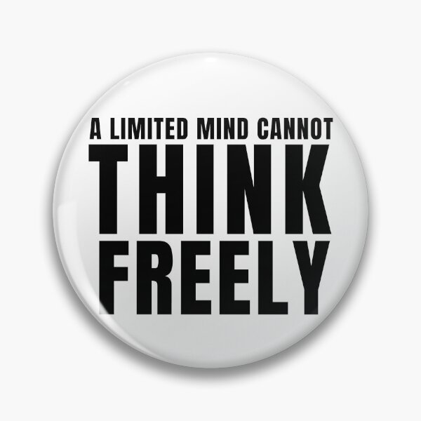Item preview, a limited mind cannot think freely 2 designed and sold by KingsManKind.