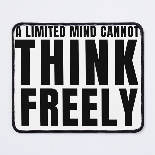 Item preview, a limited mind cannot think freely 2 designed and sold by KingsManKind.