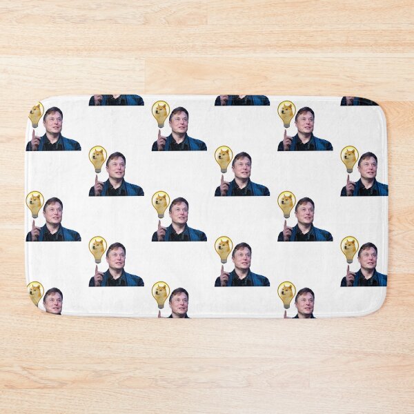 Item preview, Elon Musk y Doge designed and sold by ShadesOfFemme.