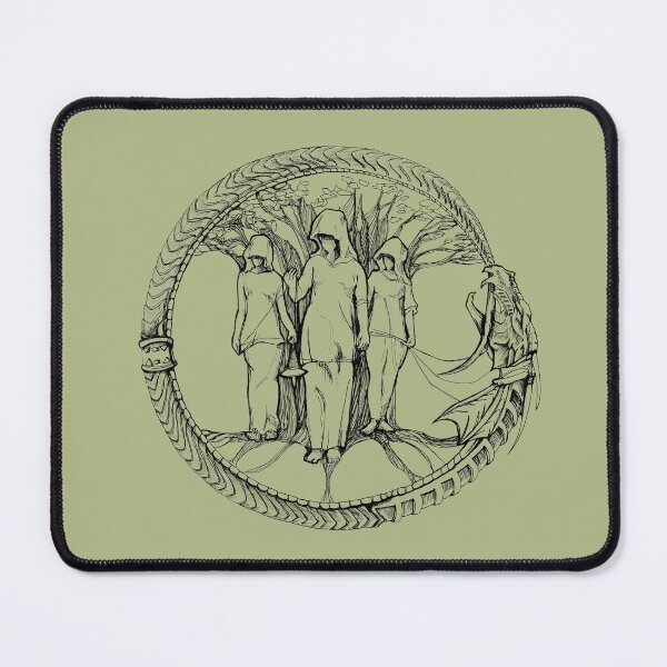 Item preview, The Norns, Yggdrasil and Midgard Serpent designed and sold by Miriam Steinau.