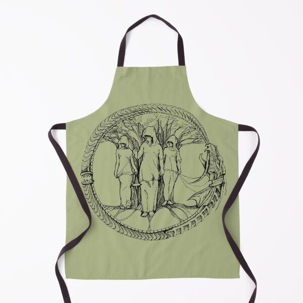 Item preview, The Norns, Yggdrasil and Midgard Serpent designed and sold by Miriam Steinau.