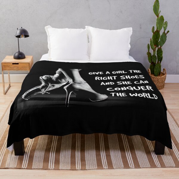 Item preview, Girl Ballet Poster Gift - Give A Girl The Right Shoes And She Conquer The World designed and sold by SockaArt1.