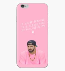 Vinilo o funda para iPhone Hacer mi línea directa Bling