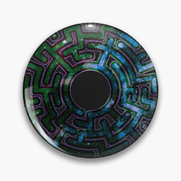 Item preview, Green Circular Space Maze designed and sold by Chubuter.