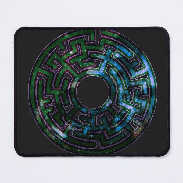 Item preview, Green Circular Space Maze designed and sold by Chubuter.