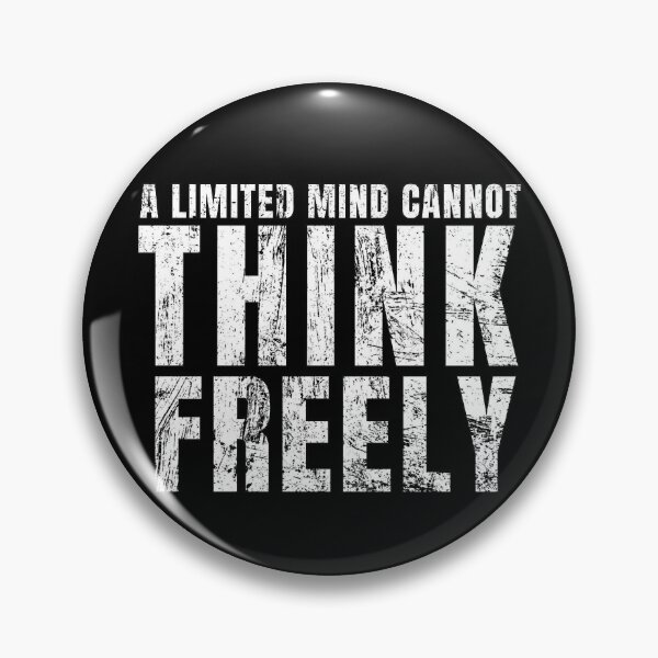 Item preview, limited mind cannot think freely- distressed designed and sold by KingsManKind.