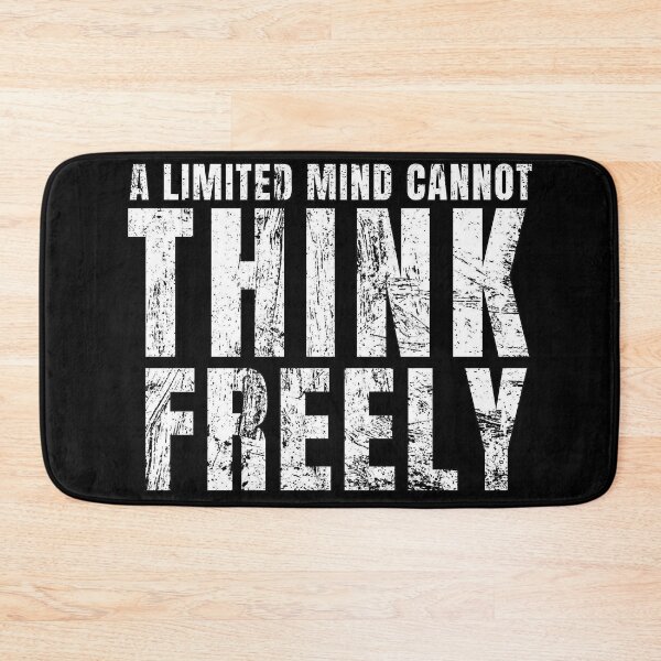 Item preview, limited mind cannot think freely- distressed designed and sold by KingsManKind.
