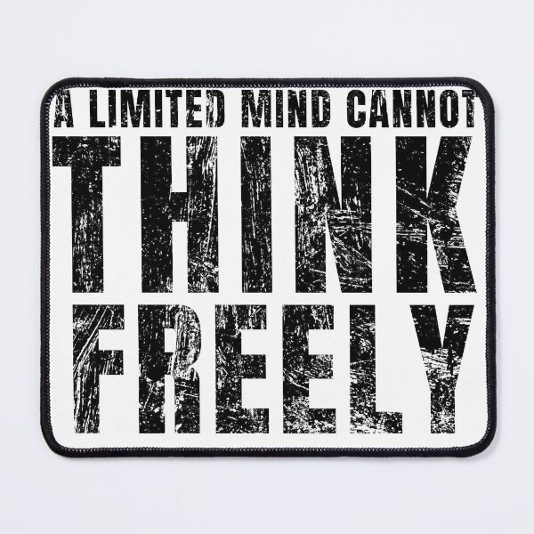 Item preview, a limited mind cannot think freely- distressed 2 designed and sold by KingsManKind.