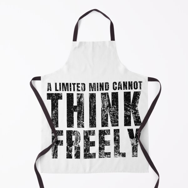 Item preview, a limited mind cannot think freely- distressed 2 designed and sold by KingsManKind.