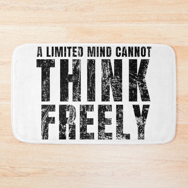 Item preview, a limited mind cannot think freely- distressed 2 designed and sold by KingsManKind.