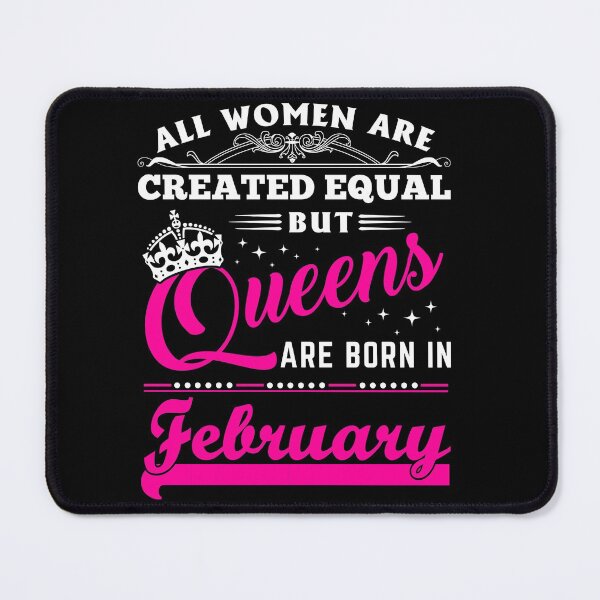 Item preview, Queens Are Born In February Birthday Gifts for Women,Mom,Wife,Girlfriends,Best Friends, Aunt,Sister, Daughter designed and sold by IonelHm.