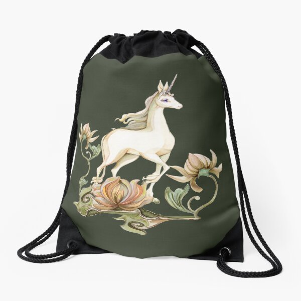 Aperçu de l'œuvre Dernière Licorne - Jardin de fleurs créée et vendue par Miriam Steinau.